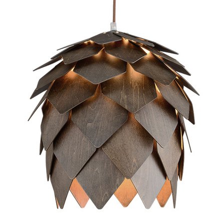 Подвесной светильник Crimea Pine Cone Brown Коричневый в Казани | Loft Concept 