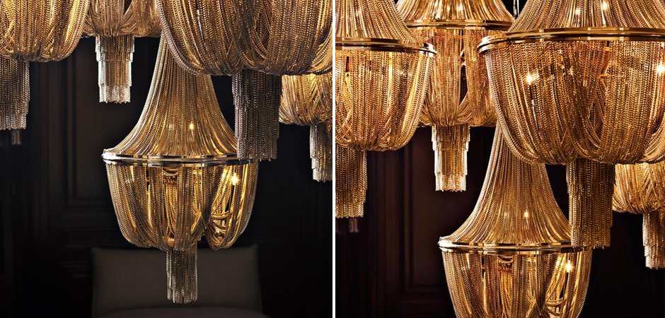 Люстра Chandelier Martinez Gold S - Loft-Concept в Казани
