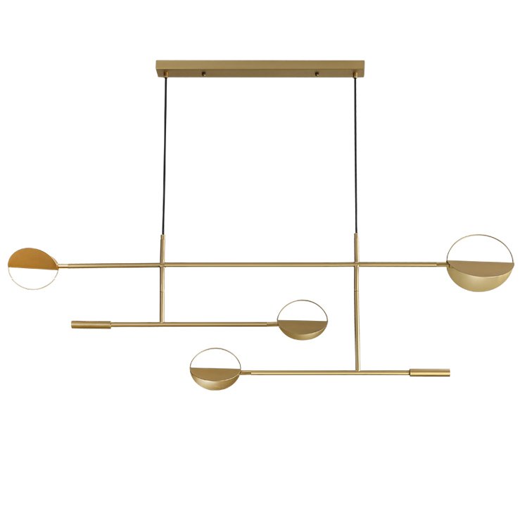 Люстра BOLIA LEAVES PENDANT brass Латунь в Казани | Loft Concept 