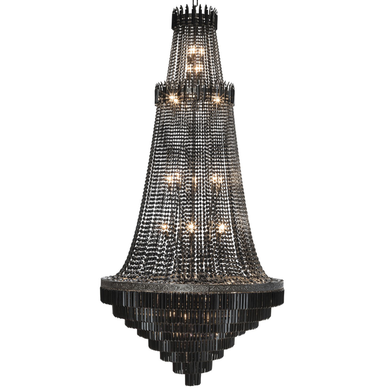 Люстра ABHIKA LAMP EMPIRE BRONZE Черный Темная бронза в Казани | Loft Concept 