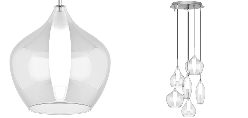 Люстра Candiano Transparent 6 Light Люстра Candiano Transparent 6 Light - Loft-Concept в Казани