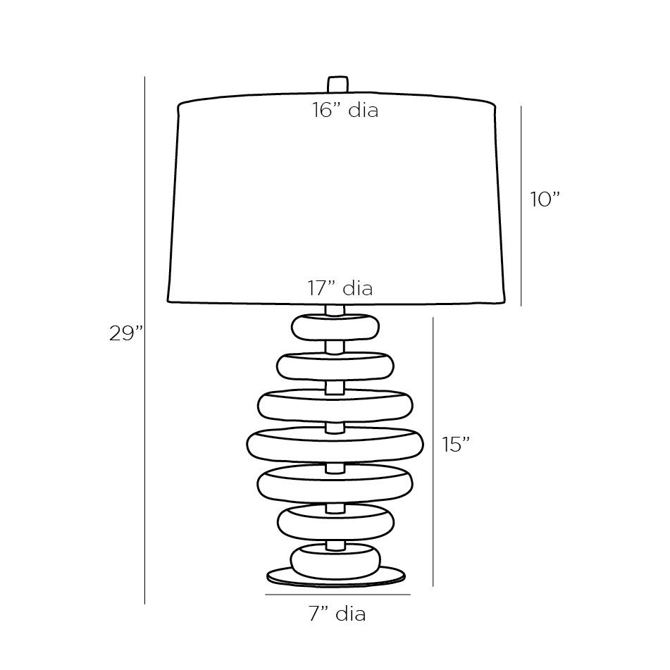 Дизайнерская настольная лампа KIMORA LAMP в Казани