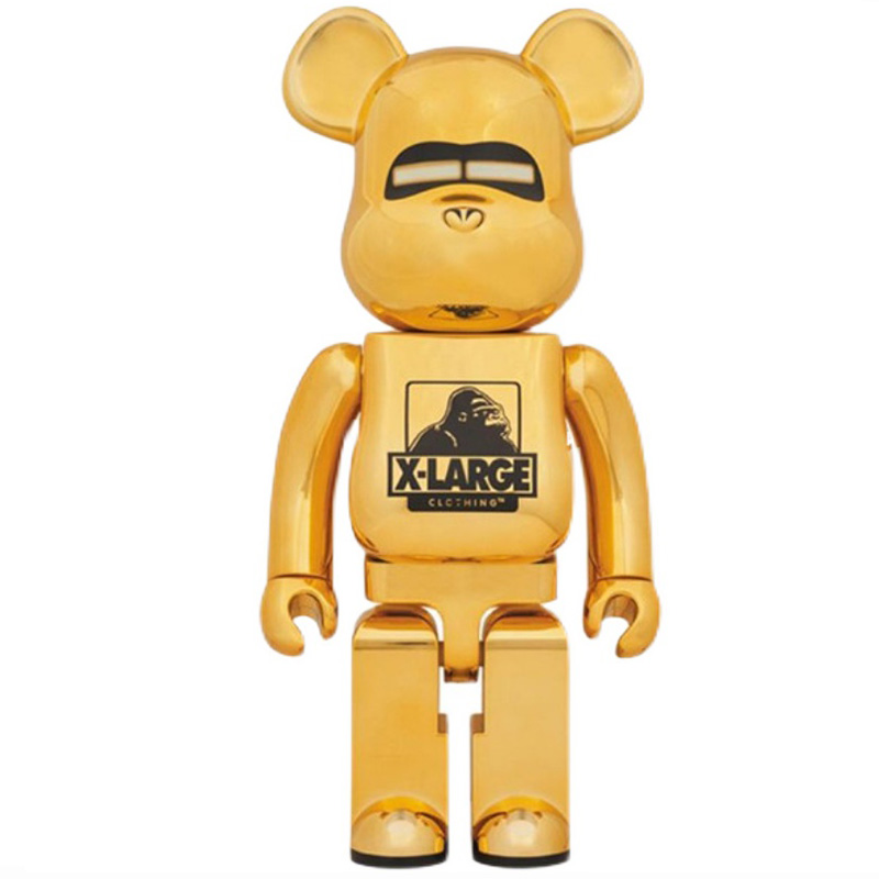 Статуэтка Bearbrick Gold X-Large Золотой Черный в Казани | Loft Concept 