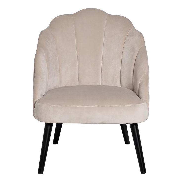 Кресло FolioFlower Armchair beige Бежевый Черный в Казани | Loft Concept 