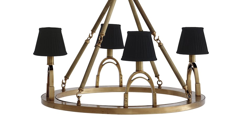 Люстра Eichholtz Chandelier Jigger Brass - Loft-Concept в Казани