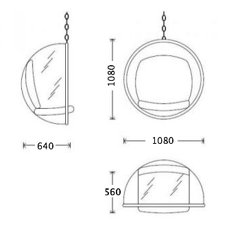 Кресло Bubble Chair в Казани