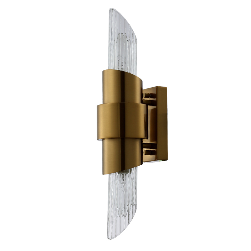 Бра с прозрачным плафоном цилиндрической формы Luxxu Modern Design Бронза Хром Прозрачное Стекло Бра с прозрачным плафоном цилиндрической формы Luxxu Modern Design Бронза Хром Прозрачное Стекло в Казани | Loft Concept