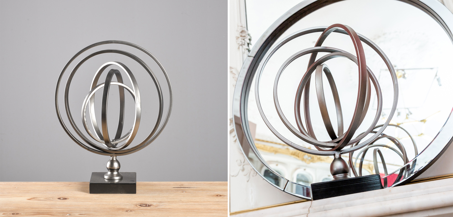 Статуэтка Sphere Sundial galaxy - фото