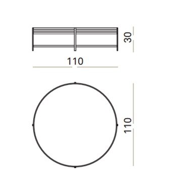 Столик Ula Round coffee table ULA002 в Казани