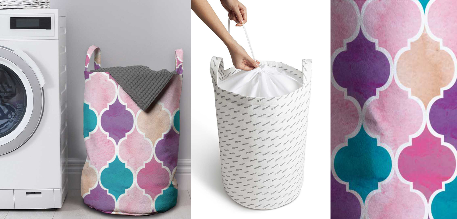 Корзина Purple Ornament Basket - фото