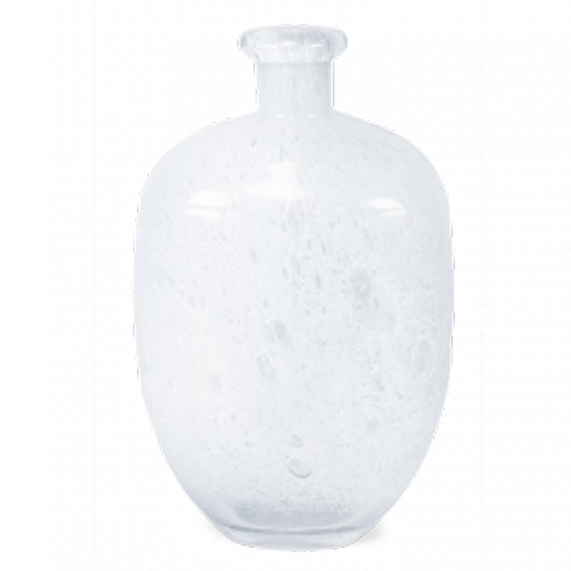 Ваза Air Bubbles Vase glass h36 Белый в Казани | Loft Concept 