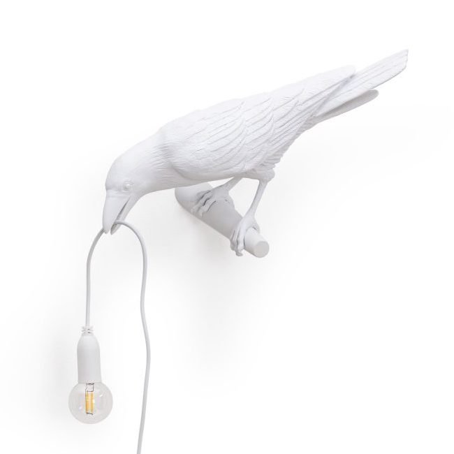 Бра Seletti Bird Lamp White Looking Белый в Казани | Loft Concept 