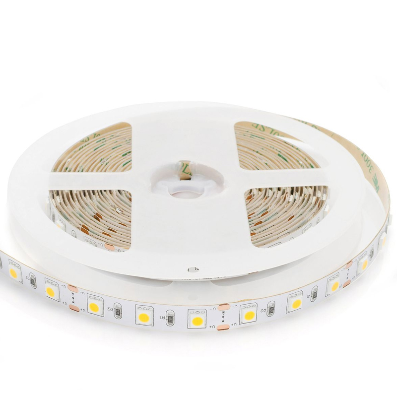 Светодиодная лента 14,4W/m 60Led/m 5050SMD холодный белый			 Белый в Казани | Loft Concept 