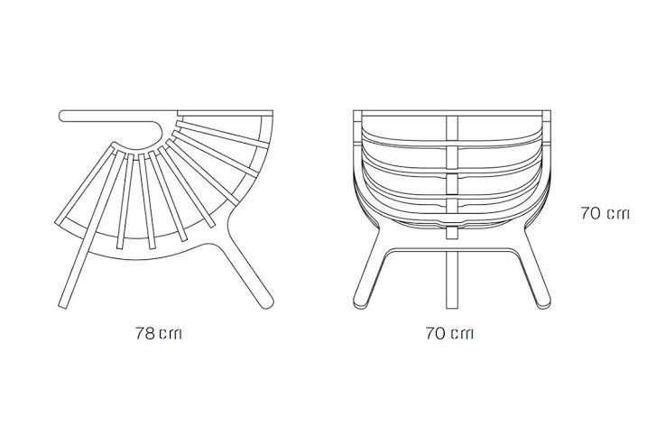 Кресло W_01 design Marco Sousa Santos в Казани