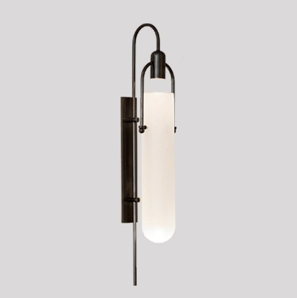 Бра Allied Maker ARC WELL SCONCE Черный Белый в Казани | Loft Concept 