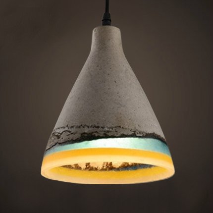 Подвесной светильник Art Concrete Pendant №2 Серый в Казани | Loft Concept 