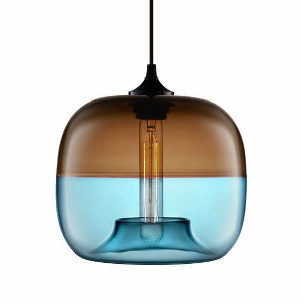 Подвесной светильник Encalmo-Stamen Pendant Chocolate-Sapphire  в Казани | Loft Concept 