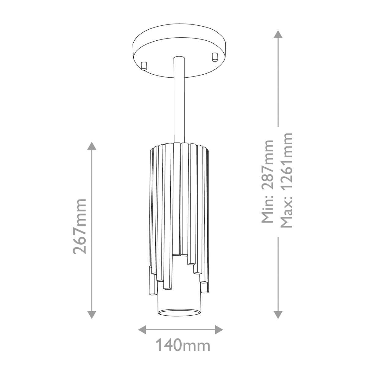 Потолочный светильник латунного цвета с цилиндрическим белым матовым плафоном Elstead Lighting в Казани