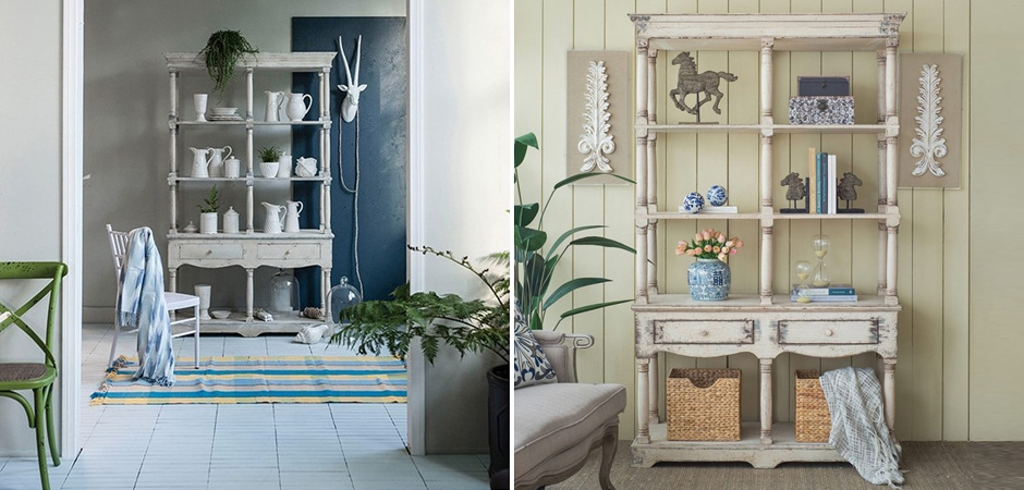 Винтажный Стеллаж Margery White - фото №1