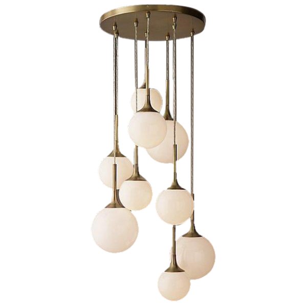 Люстра Restoration Hardware Whitney Chandelier   Латунь в Казани | Loft Concept 