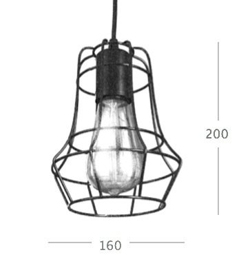 Cветильник Loft Nest Cage №1 в Казани