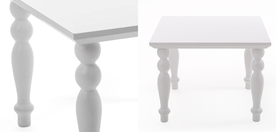 Журнальный стол Seletti Heritage Coffee Table Square white - Loft-Concept в Казани
