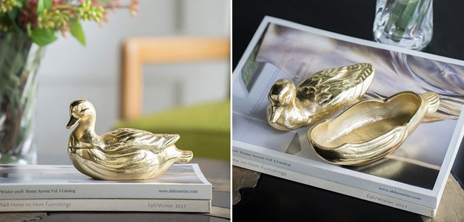 Шкатулка Golden Duck - фото