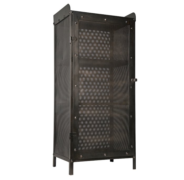 Буфет Industrial Loft Dark Metal Tall Cabinet Черный Буфет Industrial Loft Dark Metal Tall Cabinet Черный в Казани | Loft Concept