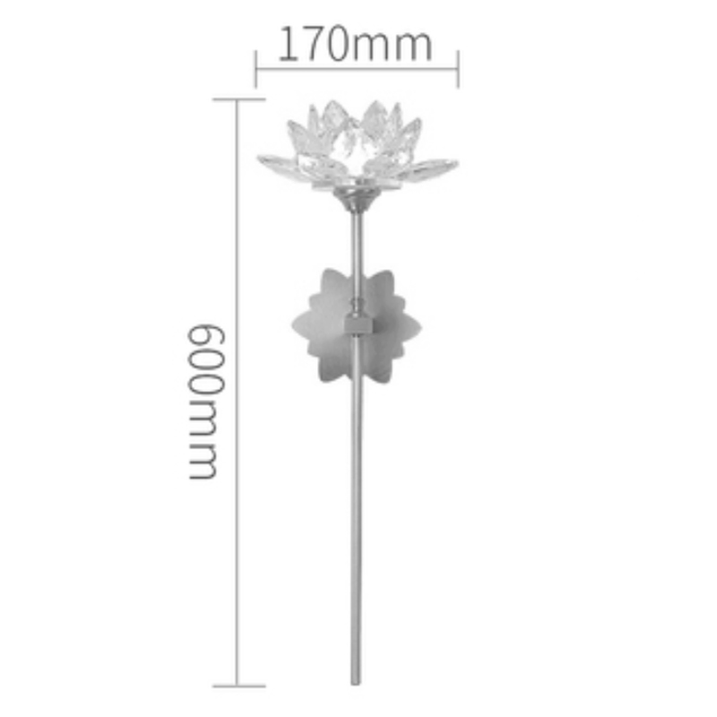 Бра Хрустальный Цветок Лотоса Lotus flower Wall Clear Glass D в Казани