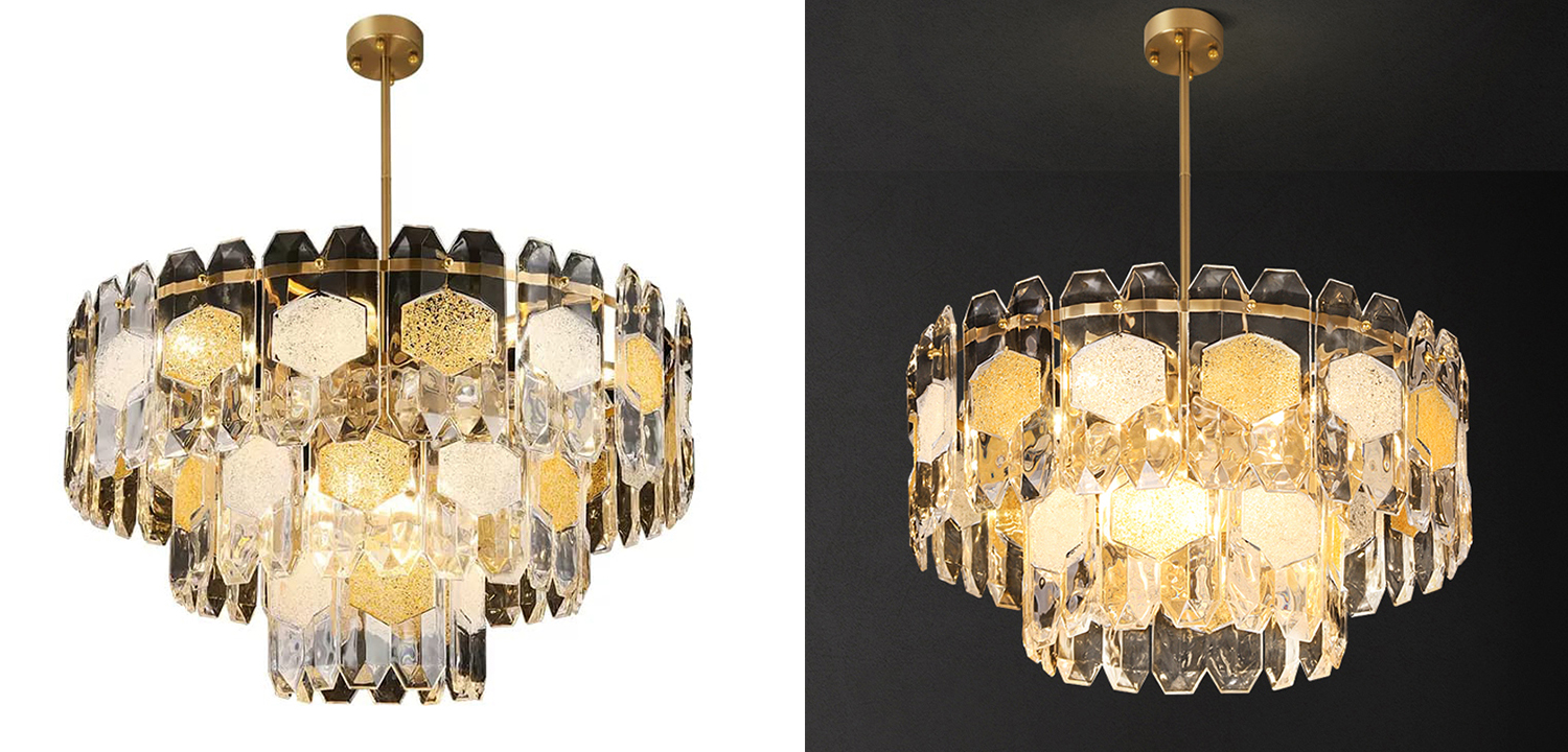 Люстра Oswalda Round Chandelier - фото №1