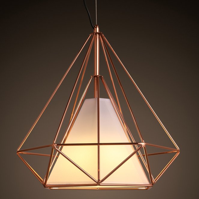 Подвесной светильник Loft Bar Nest Cone Copper Медь светлая в Казани | Loft Concept 