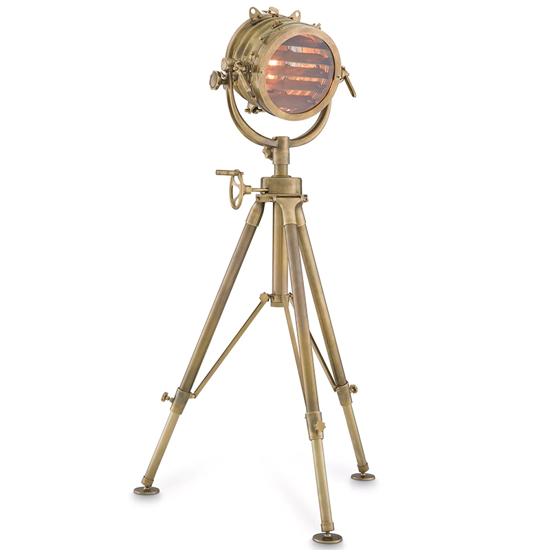 Торшер Eichholtz Floor Lamp Royal Master Sealight Brass Латунь в Казани | Loft Concept 