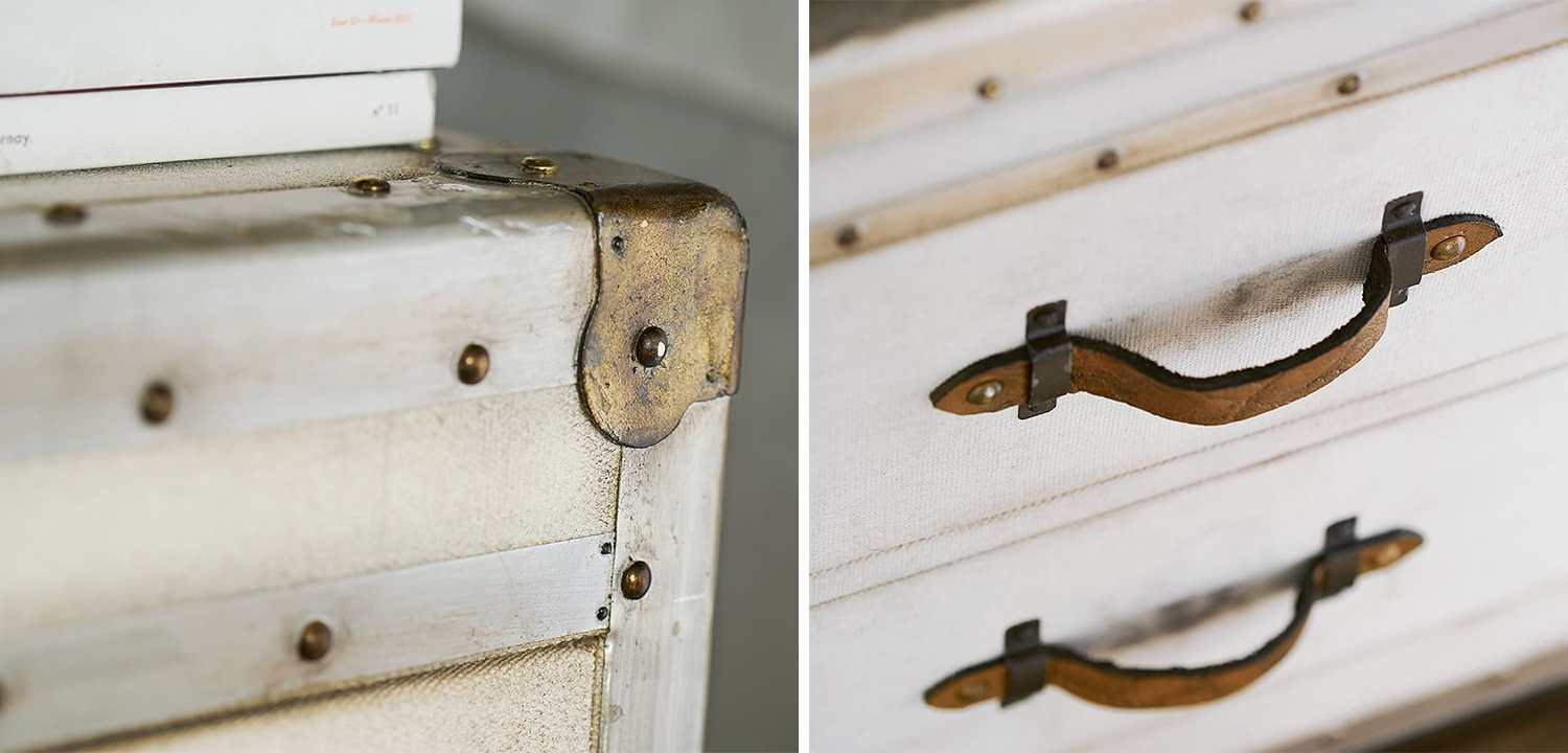 Тумба Vintage Chests white - фото