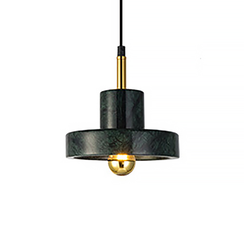 Подвесной светильник Tom Dixon Stone Pendant Black Черный Золотой в Казани | Loft Concept 