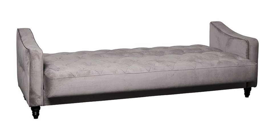 Диван Abbyson Emily Tufted Sofa Gray - фото №1
