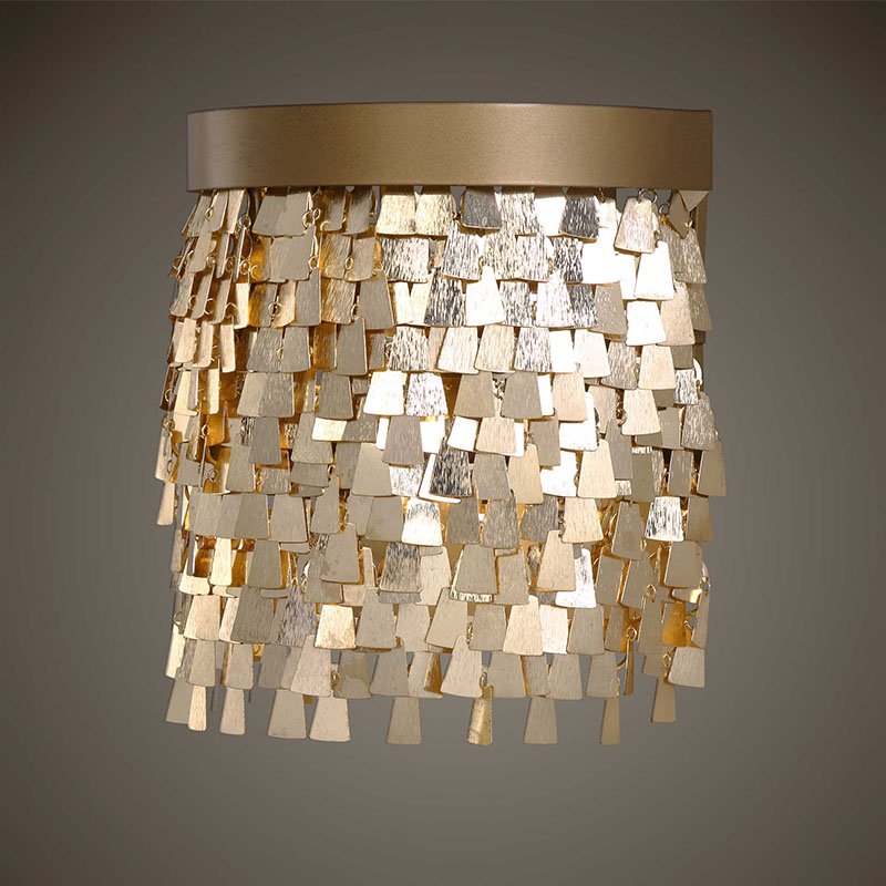 Бра Uttermost Lamps Tillie Wall Lamp Золотой в Казани | Loft Concept 