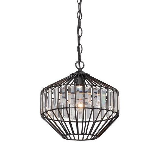 Люстра Glass Plate Pendant #6 Black Черный в Казани | Loft Concept 