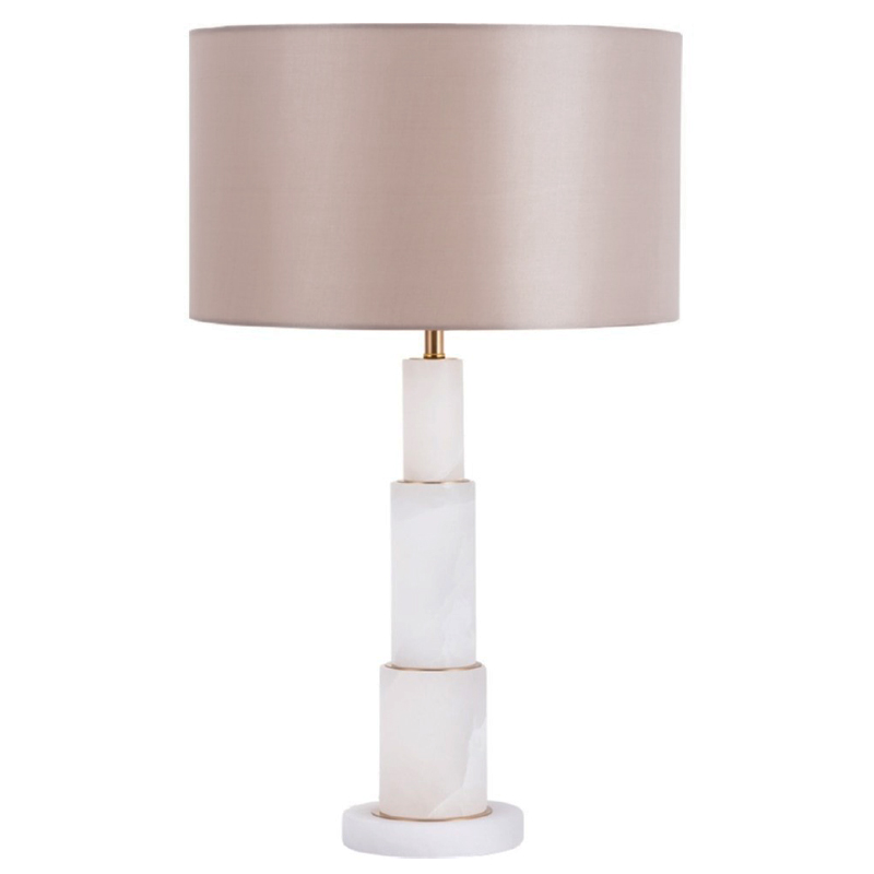 Настольная Лампа Мрамор Zikkurat Table Lamp ivory ( слоновая кость ) Taupe в Казани | Loft Concept 