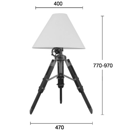 Настольная лампа Table Standing Lamp Red в Казани