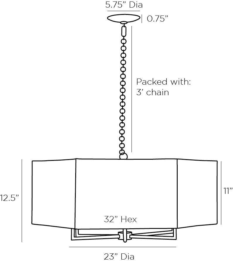 Люстра Arteriors OXFORD CHANDELIER в Казани