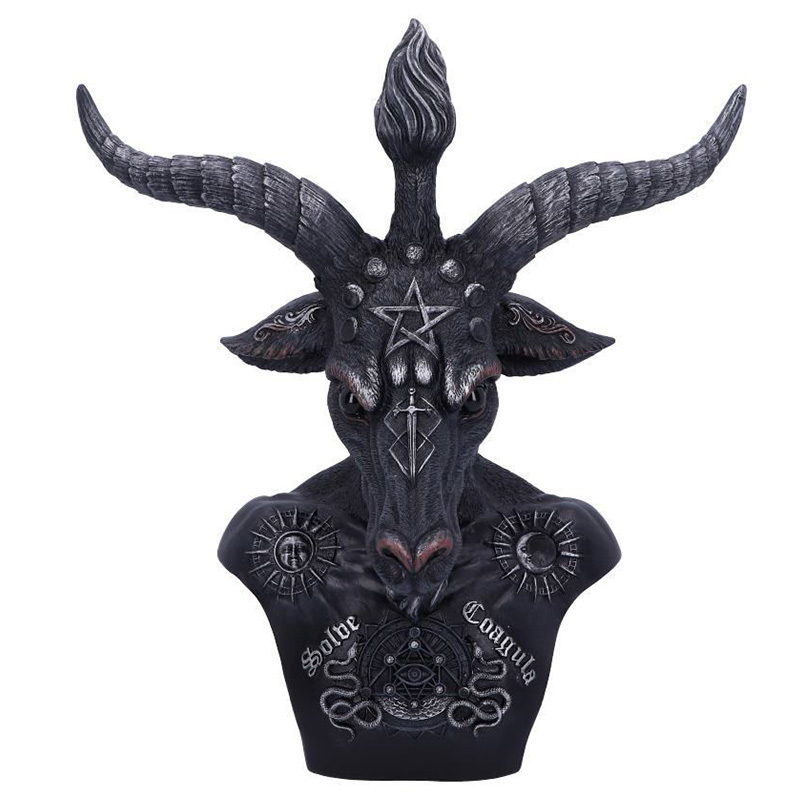 Статуэтка Baphomet Bust Черный в Казани | Loft Concept 