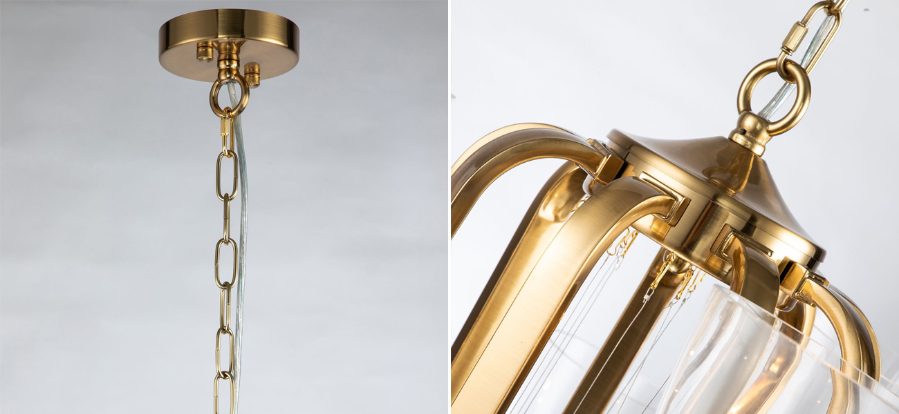 Люстра с хрустальными подвесками Rosalia D70 см - фото №1