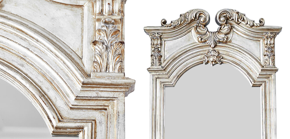 Зеркало Lupescu Mirror White Зеркало Lupescu Mirror White - Loft-Concept в Казани