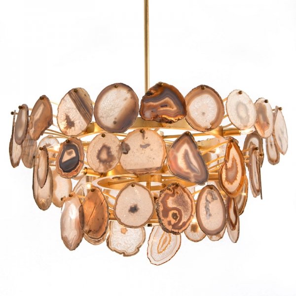 Люстра Agate Burst Chandelier 3 Round  в Казани | Loft Concept 