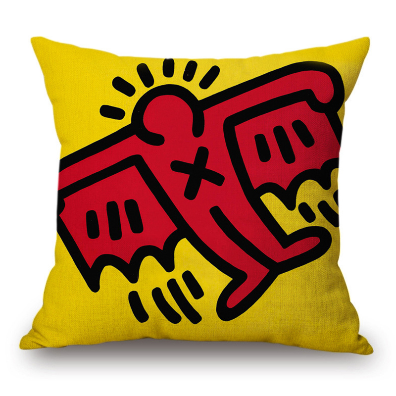 Подушка Keith Haring 18 Мульти в Казани | Loft Concept 