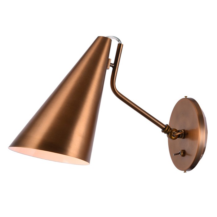 Бра VC light CLEMENTE wall lamp copper Медь в Казани | Loft Concept 