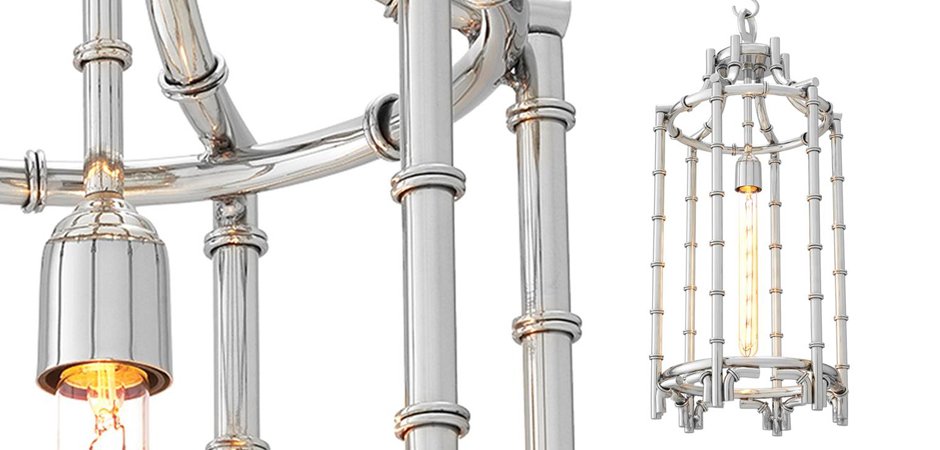 Люстра Eichholtz Lantern Vasco Steel - Loft-Concept в Казани