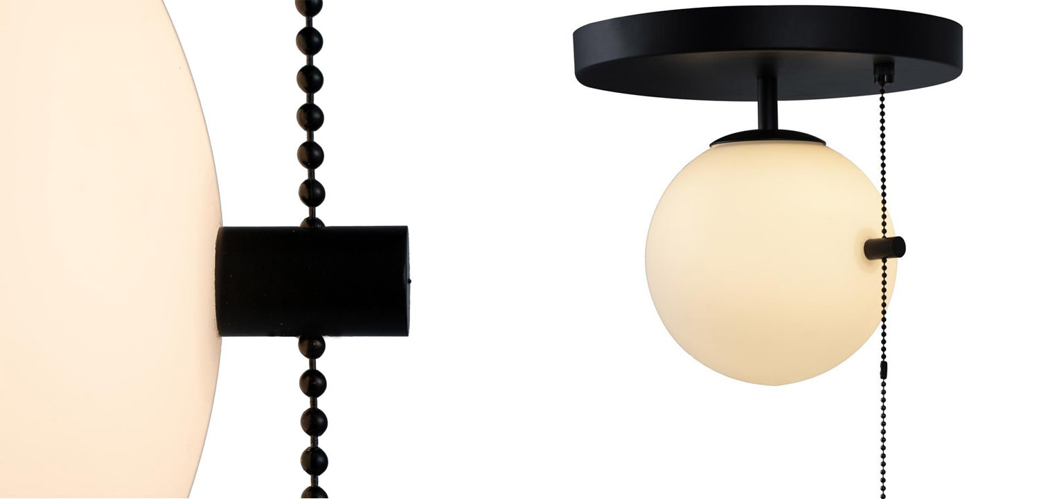 Потолочный светильник Alston black - фото №1