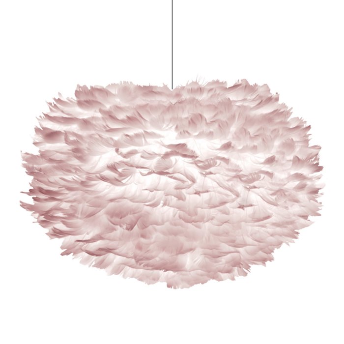 Люстра из перьев Plumage Pink Розовый пастельный в Казани | Loft Concept 