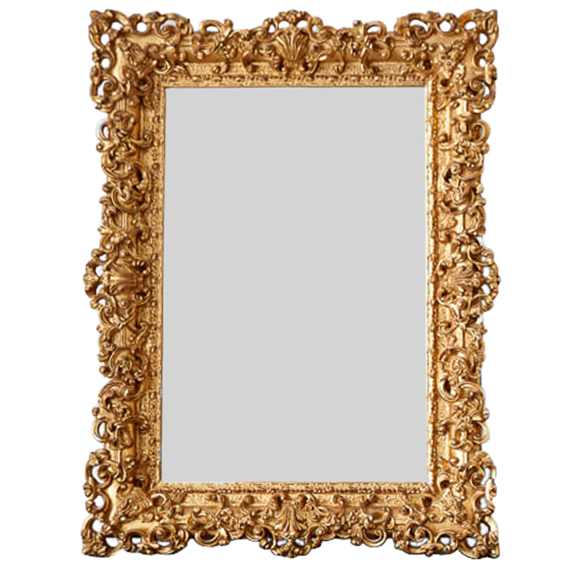 Зеркало Leeuw Mirror Gold Винтажное Светлое Золото в Казани | Loft Concept 